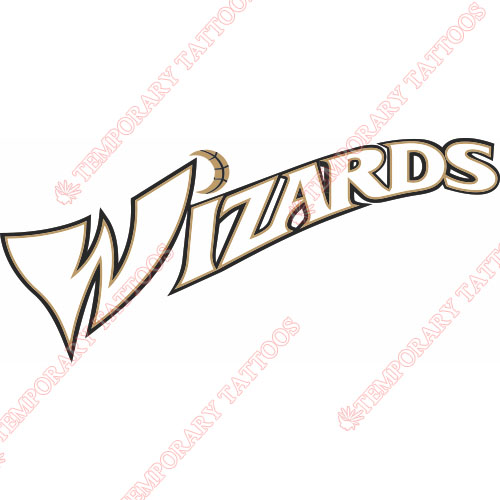 Washington Wizards Customize Temporary Tattoos Stickers NO.1236